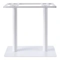 Soign pakoworld metal table base white 80x40x90cm