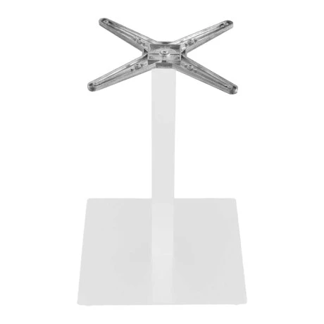 Thonor pakoworld metal table base in white shade 48x48x73cm