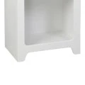 Βιβλιοθήκη Emersi pakoworld mdf σε λευκή απόχρωση 48x35x180εκ