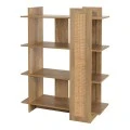 Βιβλιοθήκη Oslo pakoworld sonoma 75x32x95εκ