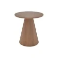 Donda pakoworld side table mdf-metal walnut D45x46cm