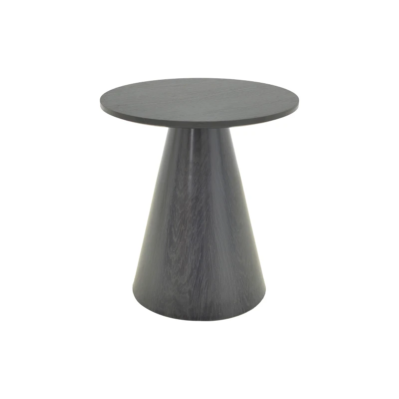 Donda pakoworld side table mdf-metal black D45x46cm