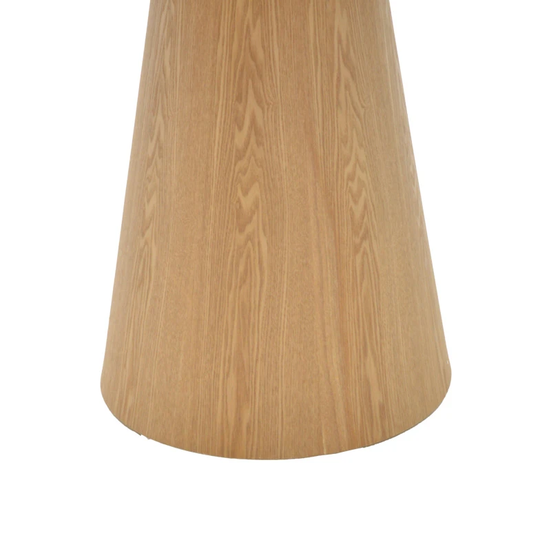 Βοηθητικό τραπέζι Donda pakoworld mdf-μέταλλο sonoma Φ45x46εκ