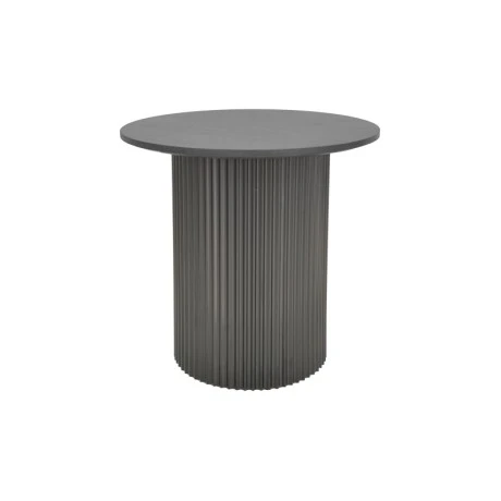 Dovel pakoworld side table mdf-metal in black shade D50x50cm