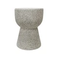 Side table Efria pakoworld ecru MGO D33x46cm