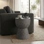Side table Efria pakoworld grey MGO D33x46cm