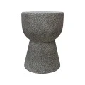 Side table Efria pakoworld grey MGO D33x46cm