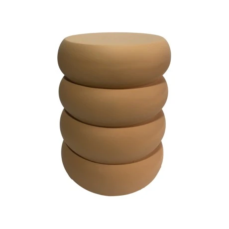 Side table Venezia pakoworld  terracotta MGO D35x46cm