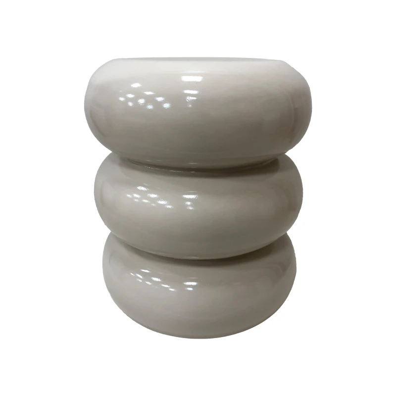 Side table Zoubi pakoworld white MGO D35x43cm