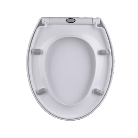 ΚΑΠΑΚΙ ΤΟΥΑΛΕΤΑΣ ΡΡ SOFT CLOSE ΑΣΠΡΟ-INOX 36,8x43εκ.ANKOR