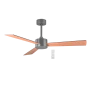 Ανεμιστήρας Οροφής 52'' 132CM PRCF-80619 Primo Γκρι-Καφέ 3Φτερά Με Τηλεχειριστήριο
