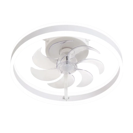 Ανεμιστήρας Οροφής PRCF-80609 Primo 20'' 50εκ. Με Τηλεχειριστήριο 1Φως LED 7 Φτερά Λευκός