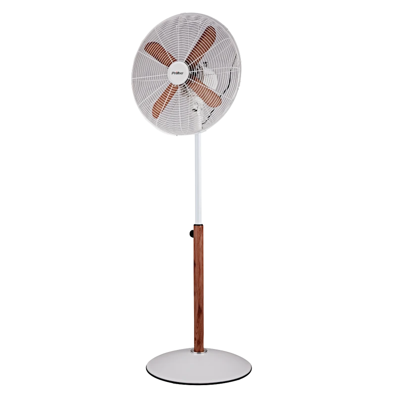 Ανεμιστήρας Ορθοστάτης PRSF-80620 Primo 16'' 40εκ. Λευκός - Ξύλο