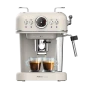 Μηχανή Καφέ Espresso PREM-40445 Primo Eco 20Bar 3σε1 Αναλογικό καντράν θερμοκρασίας Ιβουάρ-Chrome