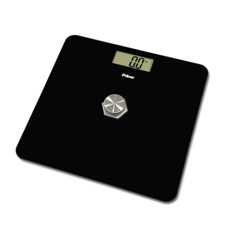 Ζυγαριά Σώματος Kinetic PRBS-40467 Primo 180Kg Υάλινη Μαύρη